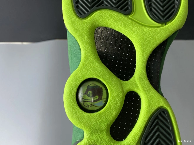 Ducks' 313 - AR4390 PE Jordan Retro 13 'Oregon Air 0718